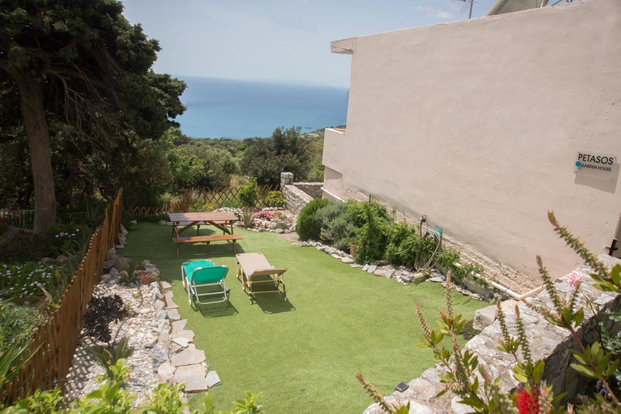 SellíaPetasos House - Garden - Sea View别墅 外观 照片