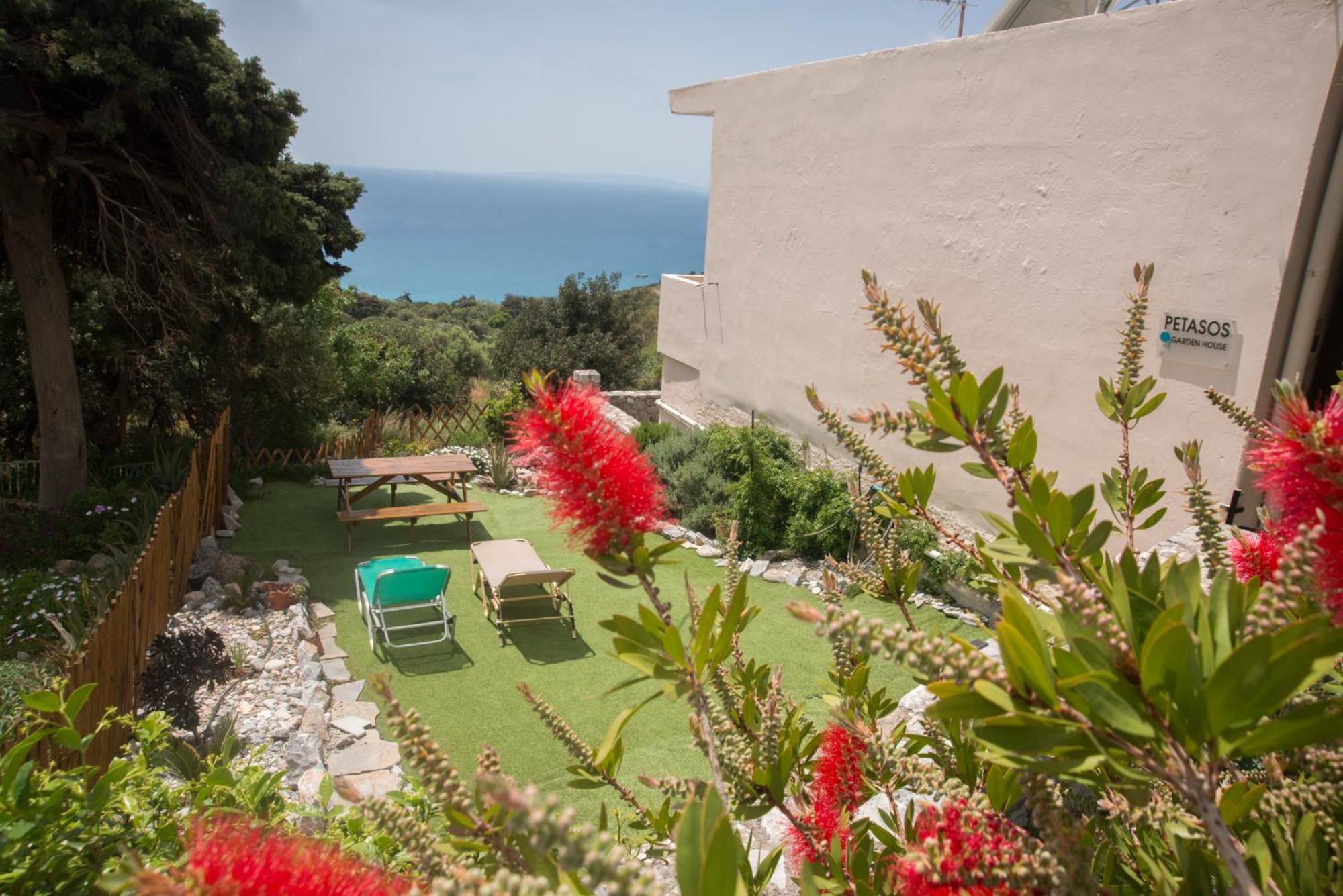 SellíaPetasos House - Garden - Sea View别墅 外观 照片